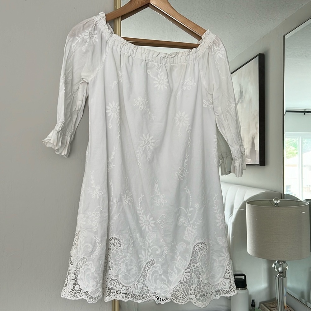 Abercrombie & Fitch White Dress